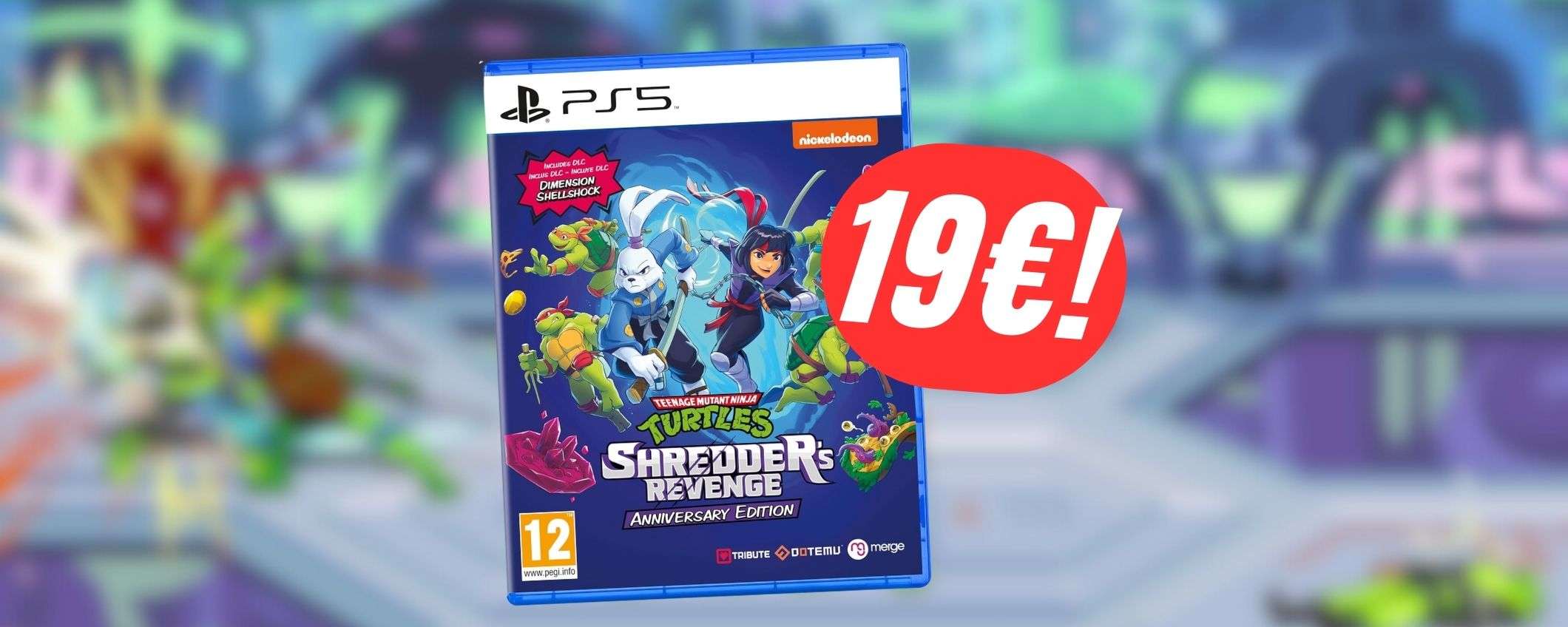Il gioco delle Tartarughe Ninja per PS5 crolla a soli 19€ (-43%!) Il gioco delle Tartarughe Ninja per PS5 crolla a soli 19€ (-43%!)