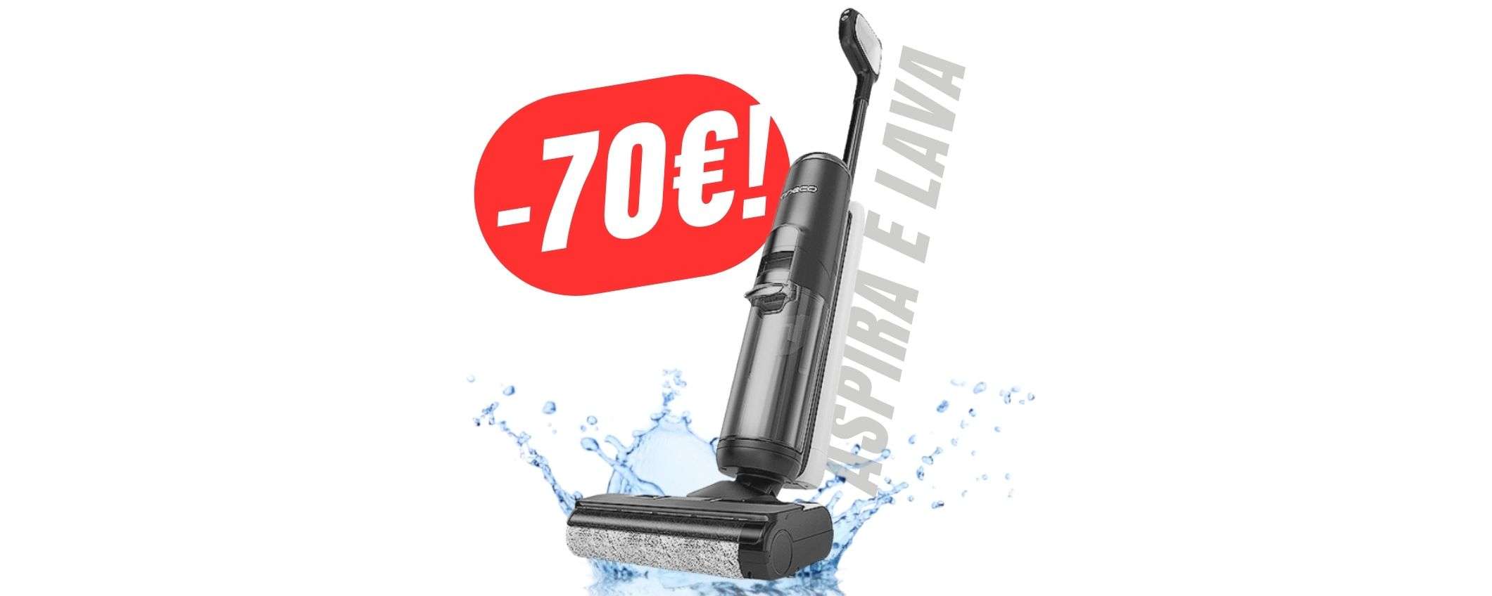 RISPARMIA -70€ sull'aspirapolvere Tineco (che aspira anche i liquidi!) RISPARMIA -70€ sull'aspirapolvere Tineco (che aspira anche i liquidi!)