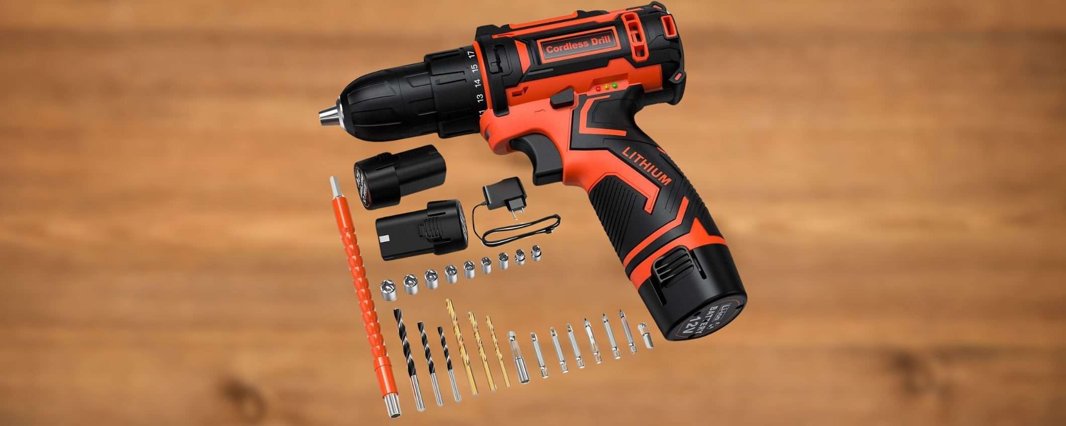REGALO AMAZON: trapano avvitatore con punte e accessori a 25 euro REGALO AMAZON: trapano avvitatore con punte e accessori a 25 euro