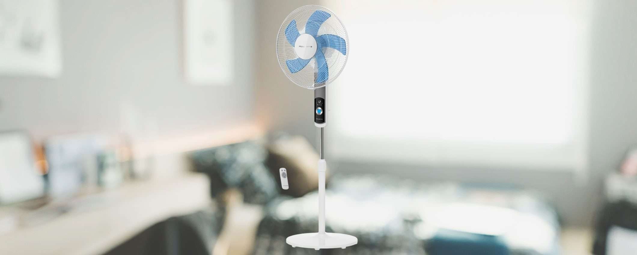 Ventilatore a piantana Rowenta: potente, silenzioso e a 12 velocità, sconto A TEMPO Amazon (-15%) Ventilatore a piantana Rowenta: potente, silenzioso e a 12 velocità, sconto A TEMPO Amazon (-15%)