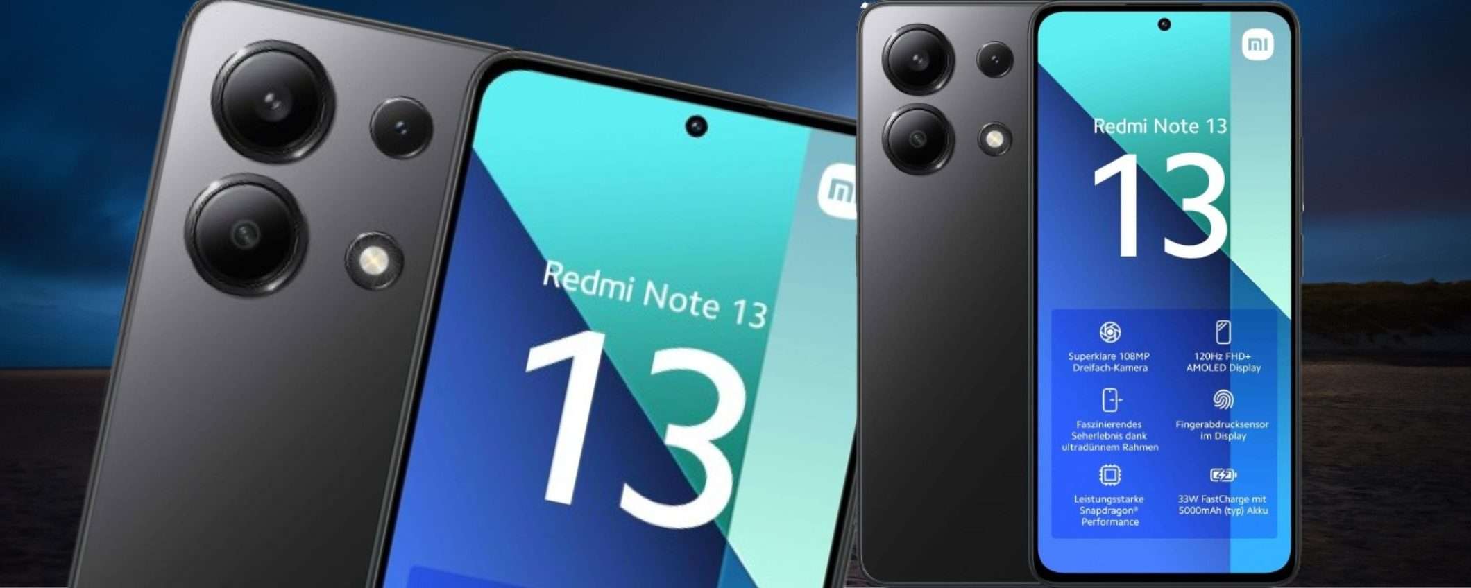 Xiaomi Redmi Note 13 a 149€ è PURA MAGIA: 108MP, 6/128GB e AMOLED 120Hz Xiaomi Redmi Note 13 a 149€ è PURA MAGIA: 108MP, 6/128GB e AMOLED 120Hz