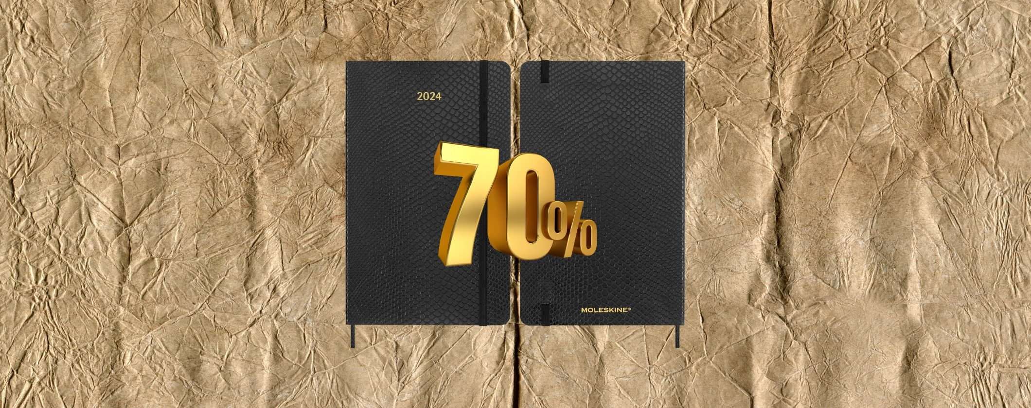 Agenda Moleskine LUSSO al 70% di SCONTO: solo 18€ Agenda Moleskine LUSSO al 70% di SCONTO: solo 18€