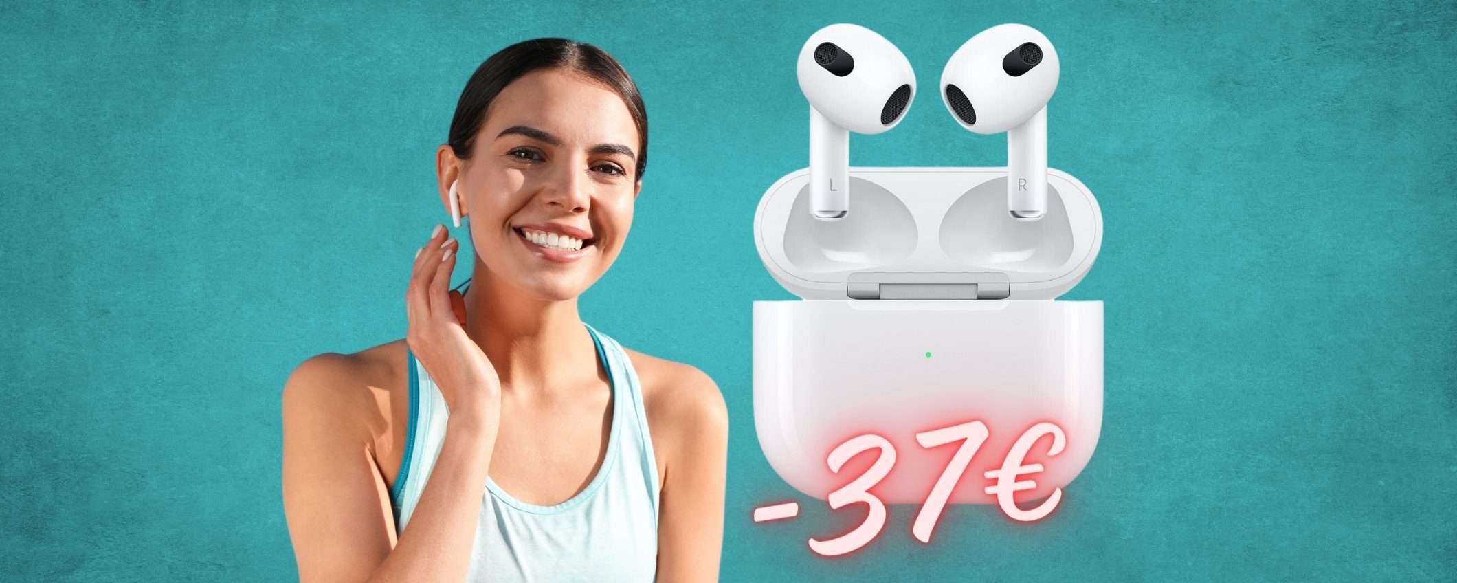AirPods di 3a generazione a un PREZZO MAI VISTO, solo su eBay (-37€)