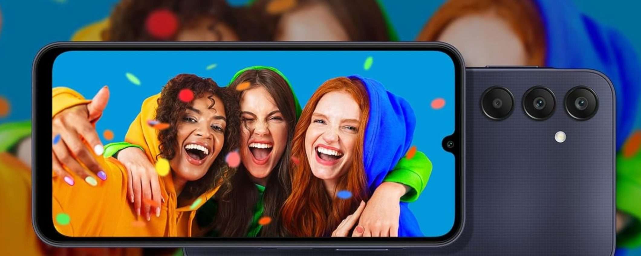 Amazon SCONVOLGE tutto con il 43% di sconto sul Galaxy A25 5G di Samsung Amazon SCONVOLGE tutto con il 43% di sconto sul Galaxy A25 5G di Samsung