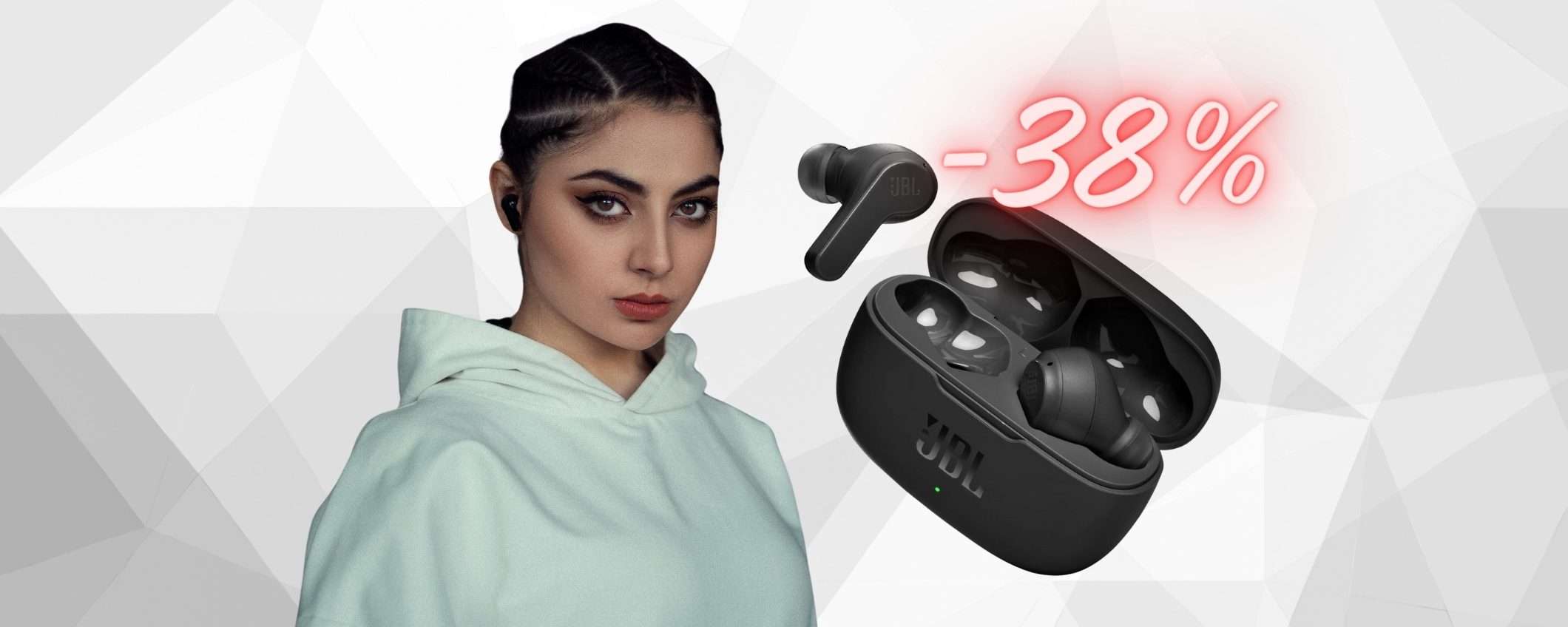 Gli auricolari wireless JBL Wave 200TWS sono in PROMO su Amazon al 38% Gli auricolari wireless JBL Wave 200TWS sono in PROMO su Amazon al 38%