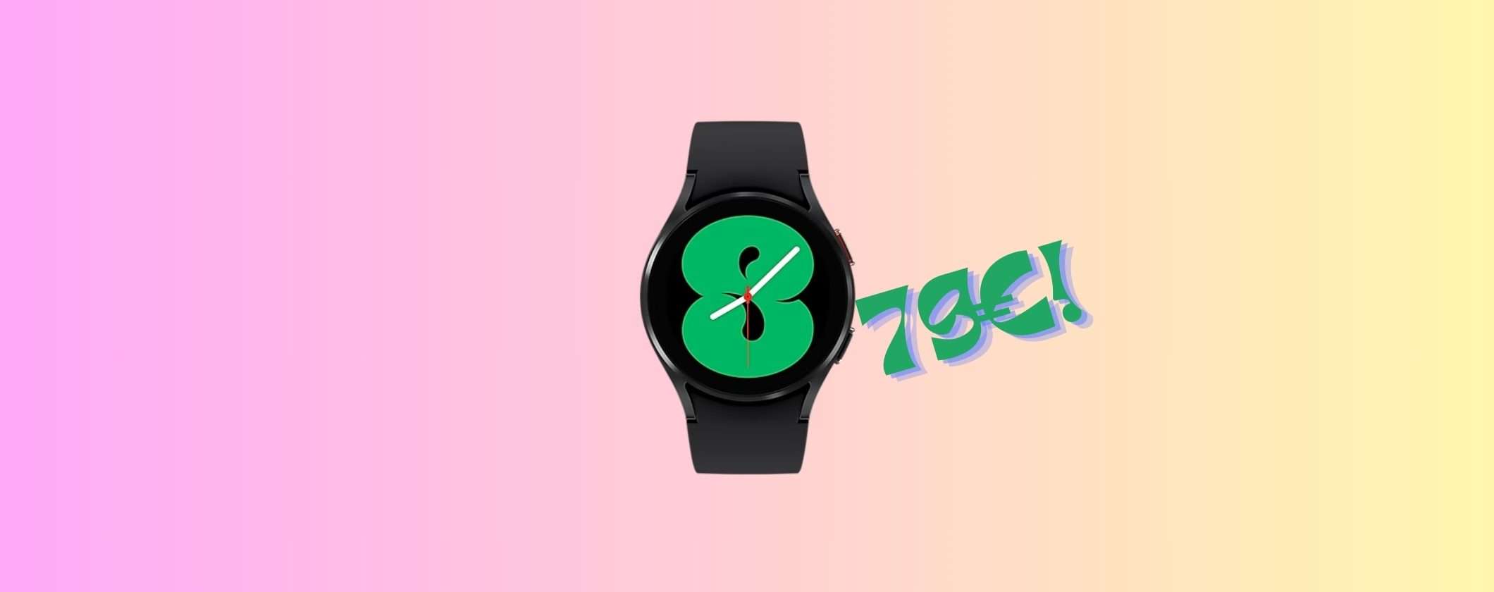 BOMBA Samsung Galaxy Watch4: su eBay è tuo a soli 79€ BOMBA Samsung Galaxy Watch4: su eBay è tuo a soli 79€