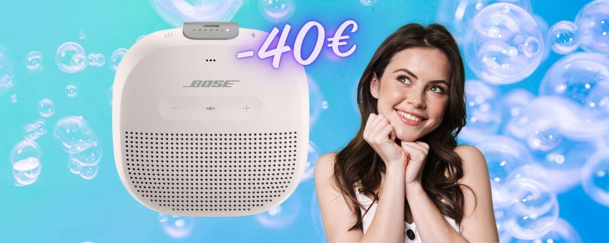 Bose SoundLink Micro: speaker piccolo ma POTENTE in SCONTO di 40€ Bose SoundLink Micro: speaker piccolo ma POTENTE in SCONTO di 40€