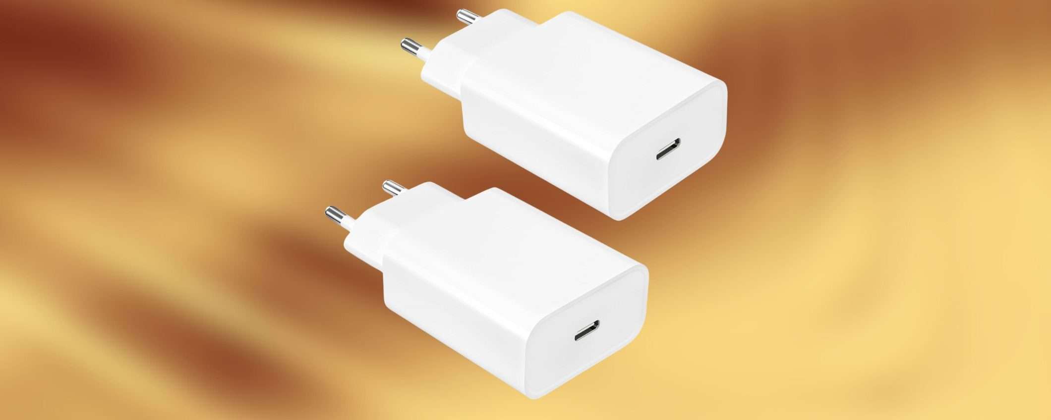 Occasione Amazon: 2 caricatori USB-C a soli 9,99 euro (sconto 50%) Occasione Amazon: 2 caricatori USB-C a soli 9,99 euro (sconto 50%)