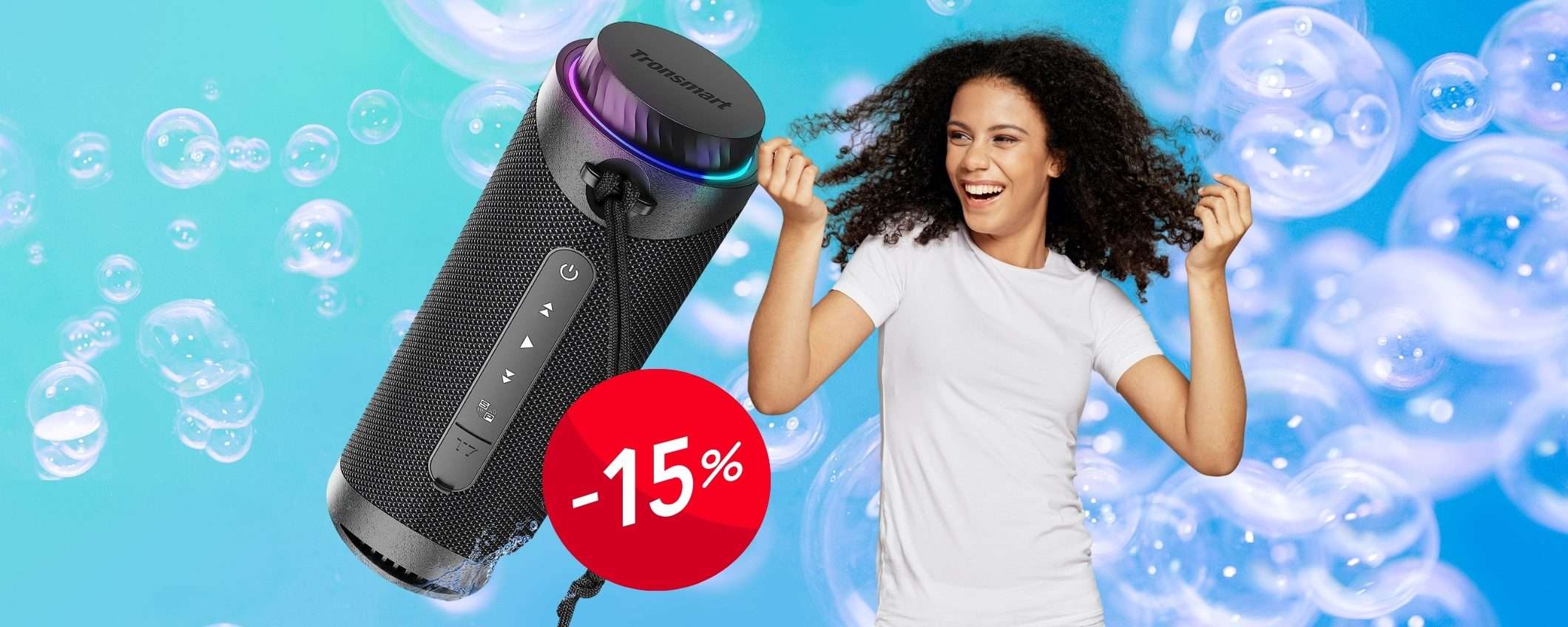 Cassa Bluetooth portatile e impermeabile da 30W a OTTIMO PREZZO (-15%) Cassa Bluetooth portatile e impermeabile da 30W a OTTIMO PREZZO (-15%)