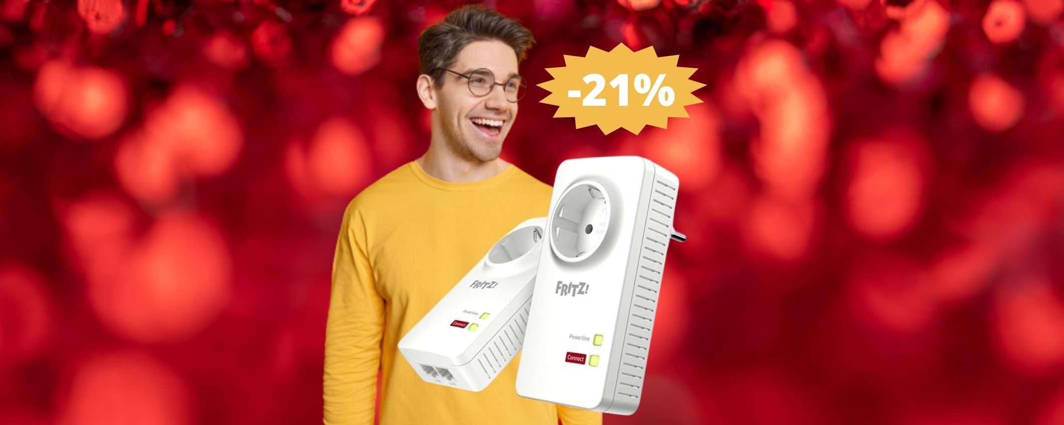 AVM FRITZ!Powerline 1220: POTENZIA la tua rete in modo Smart AVM FRITZ!Powerline 1220: POTENZIA la tua rete in modo Smart