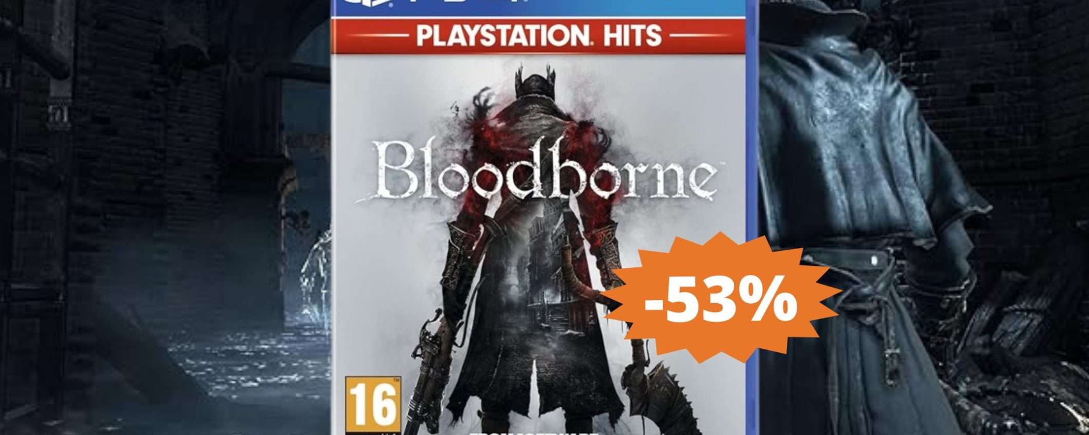 Bloodborne per PlayStation 4: un AFFARE da non perdere (-53%) Bloodborne per PlayStation 4: un AFFARE da non perdere (-53%)