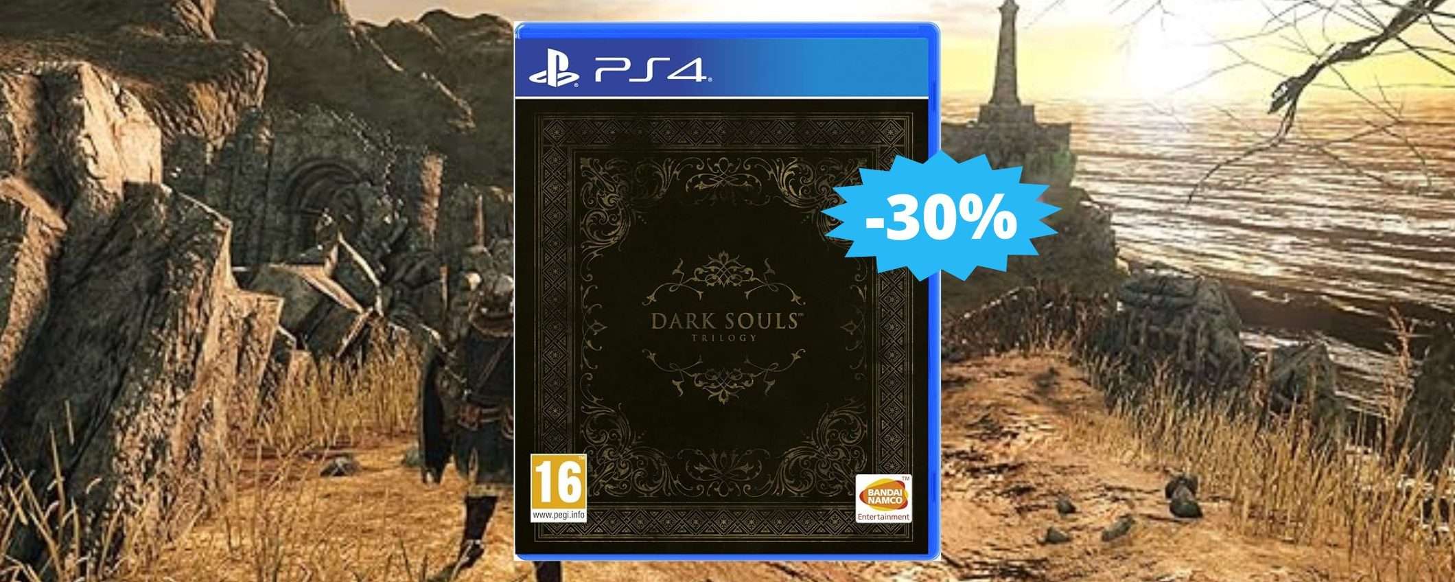 Dark Souls Trilogy per PS4: un'avventura EPICA (-30%) Dark Souls Trilogy per PS4: un'avventura EPICA (-30%)