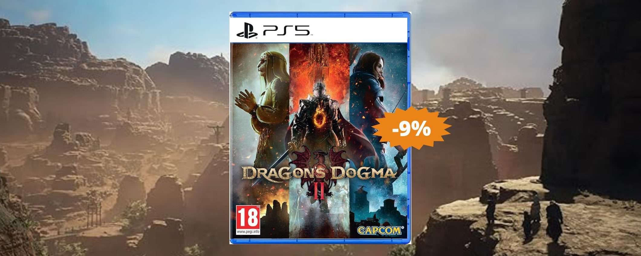 Dragon's Dogma 2 per PS5: la storia EPICA continua (-9%) Dragon's Dogma 2 per PS5: la storia EPICA continua (-9%)