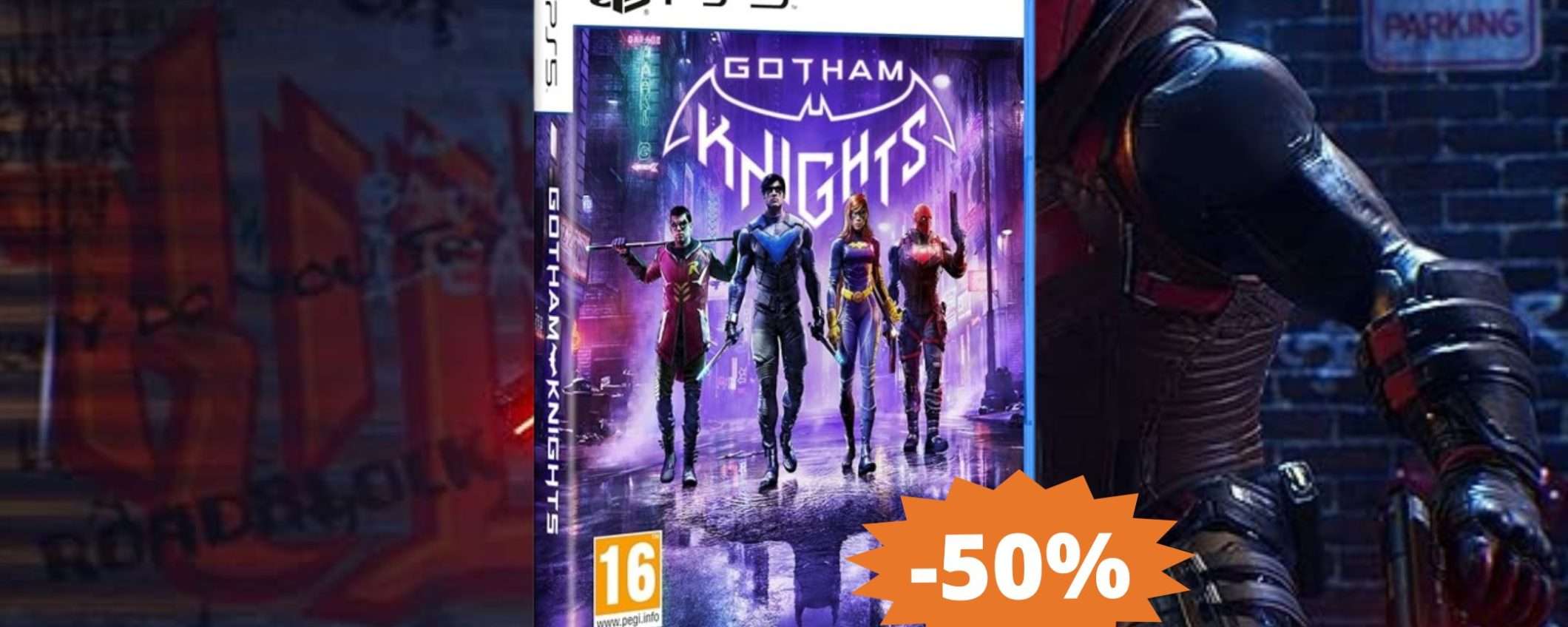 Gotham Knights per PS5: il metà prezzo IMPERDIBILE su Amazon Gotham Knights per PS5: il metà prezzo IMPERDIBILE su Amazon