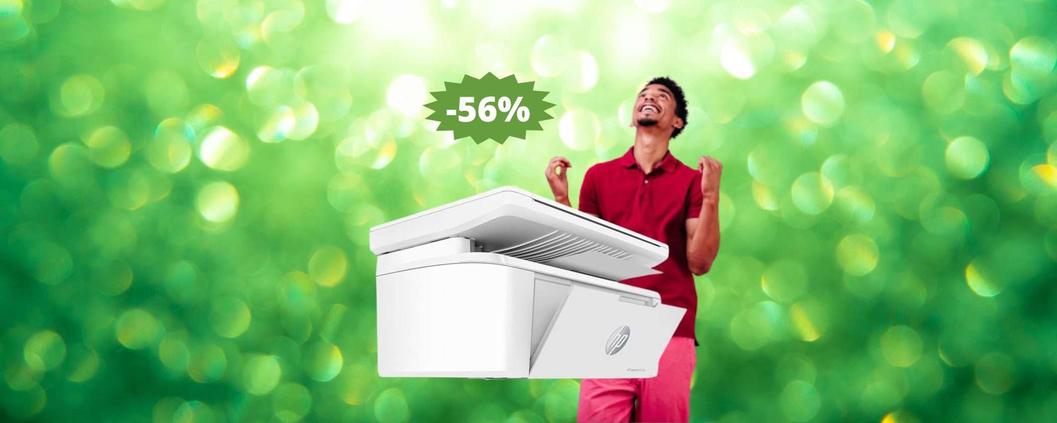 Stampante HP LaserJet M140w: sconto FOLLE del 56% Stampante HP LaserJet M140w: sconto FOLLE del 56%