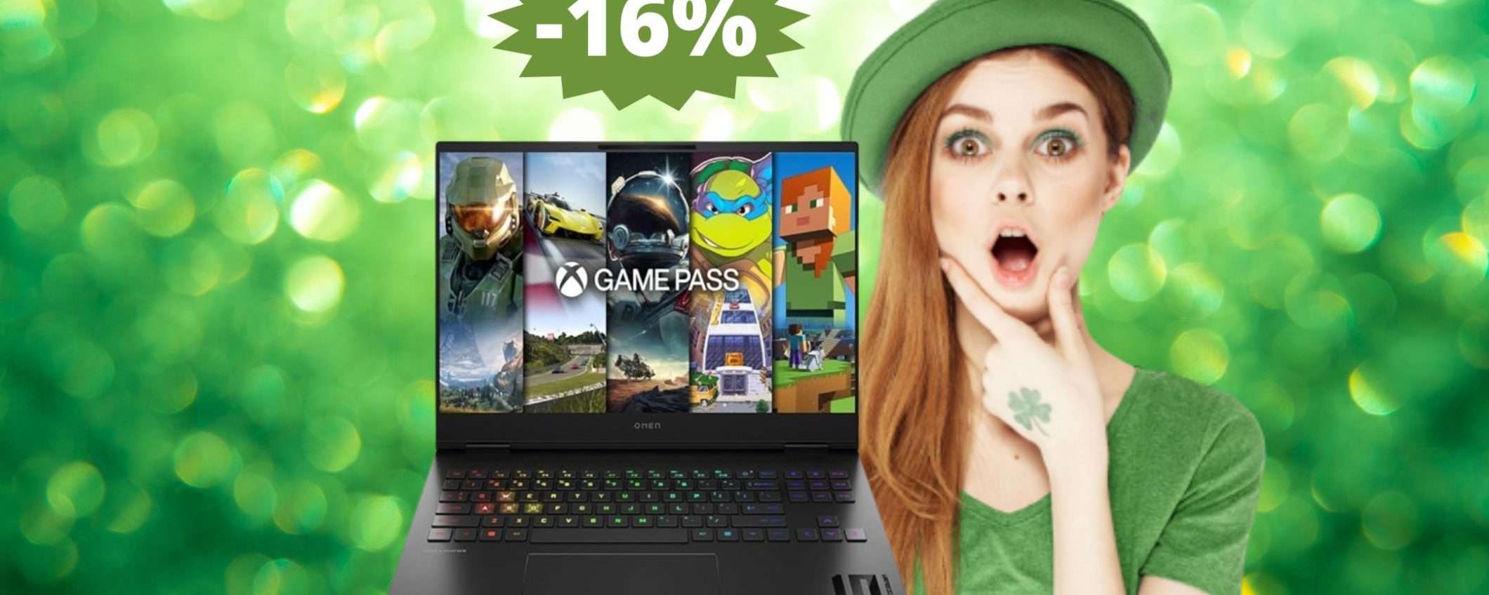 HP OMEN 16: sconto a tempo LIMITATO su Amazon (-16%) HP OMEN 16: sconto a tempo LIMITATO su Amazon (-16%)