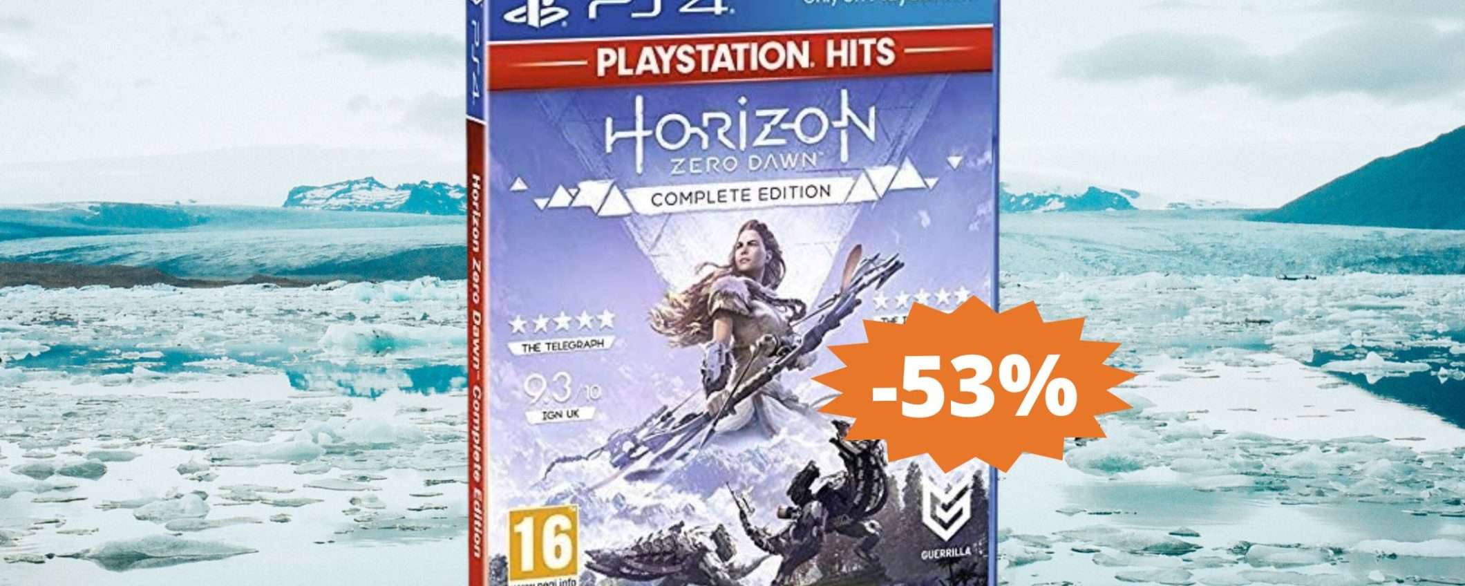 Horizon Zero Dawn per PS4: sconto FOLLE del 53% su Amazon Horizon Zero Dawn per PS4: sconto FOLLE del 53% su Amazon