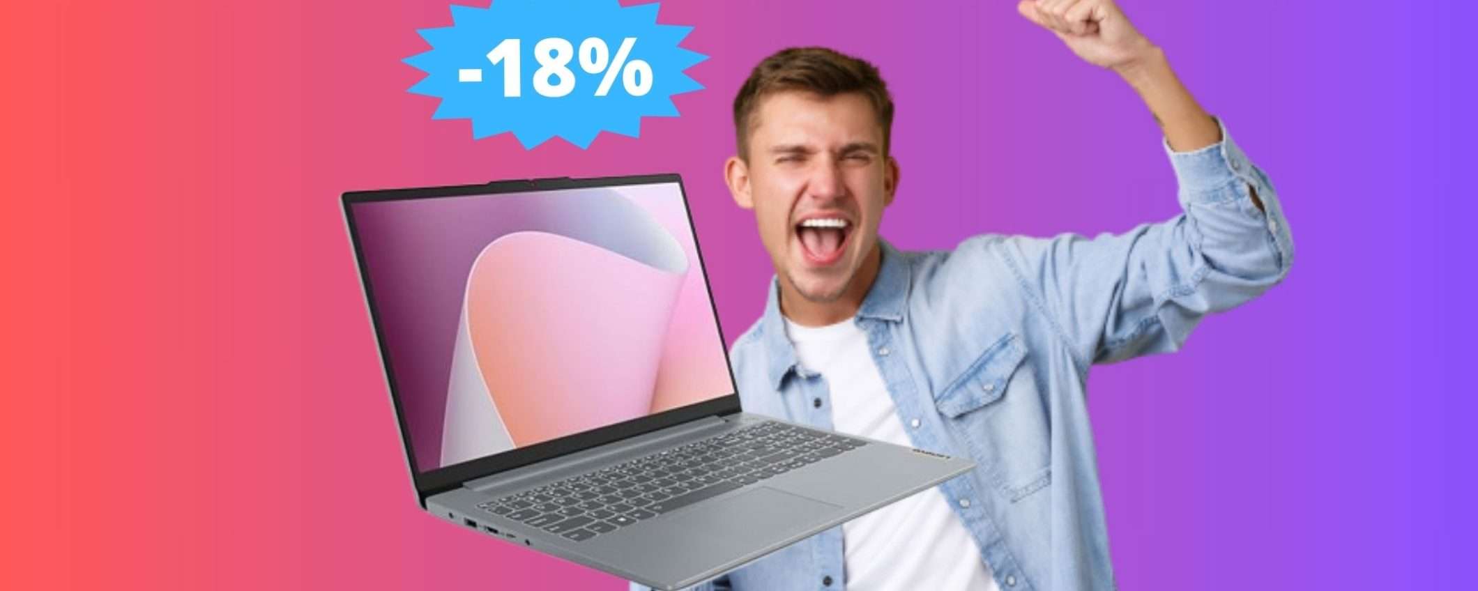 Lenovo IdeaPad Slim 3: raffinato, robusto e in SCONTO Lenovo IdeaPad Slim 3: raffinato, robusto e in SCONTO