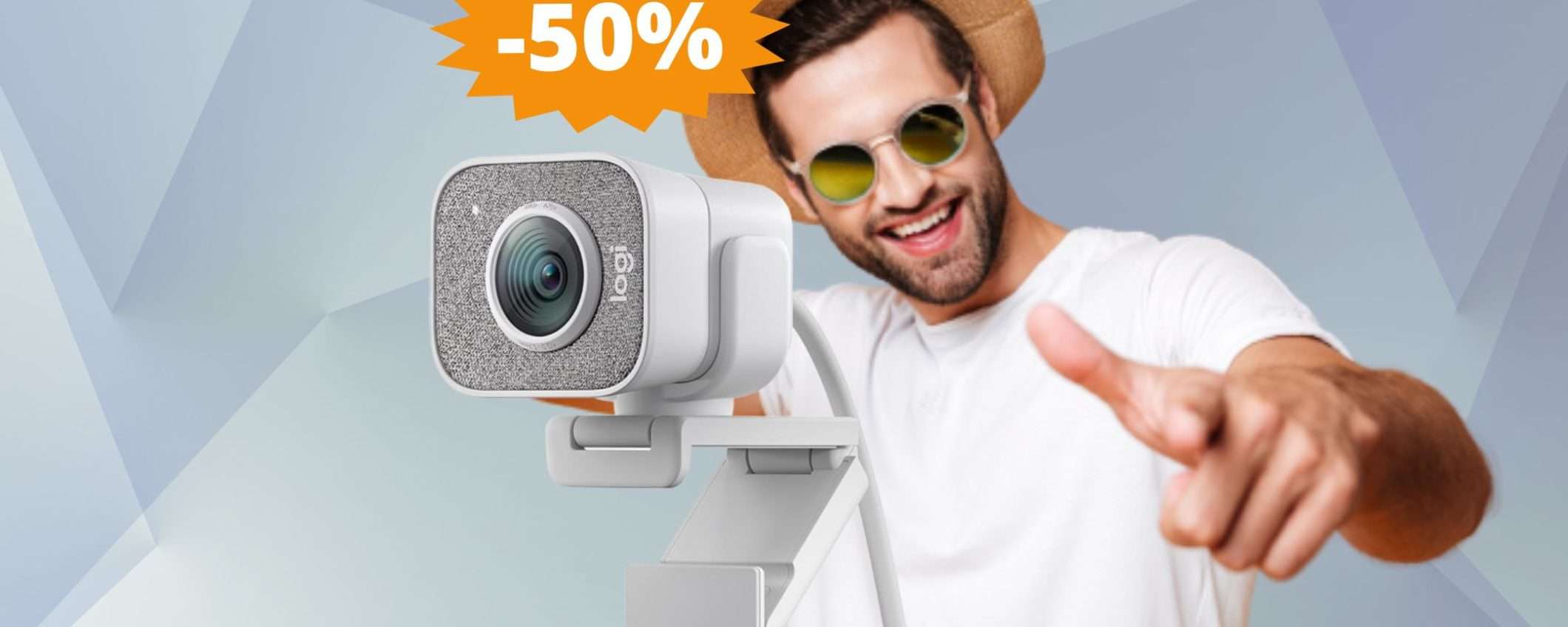 Logitech StreamCam: CROLLO del prezzo su Amazon (-50%) Logitech StreamCam: CROLLO del prezzo su Amazon (-50%)