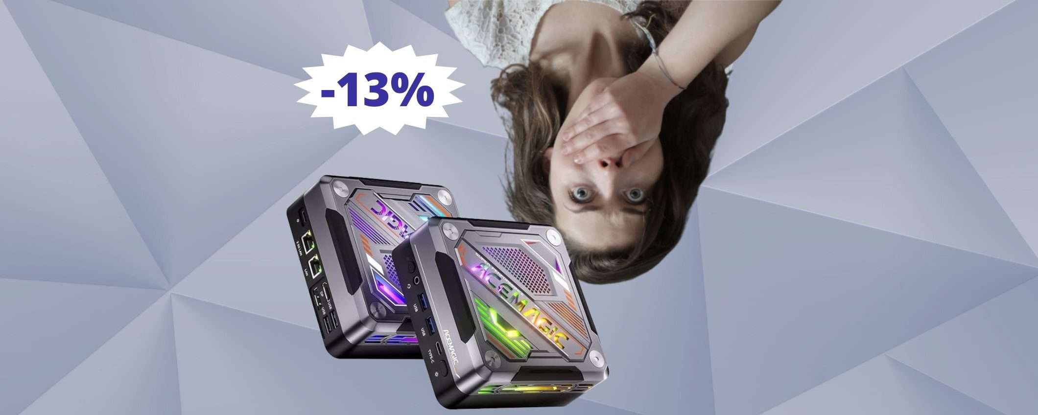 Mini PC ACEMAGIC AM18: sconto a tempo LIMITATO (-13%) Mini PC ACEMAGIC AM18: sconto a tempo LIMITATO (-13%)