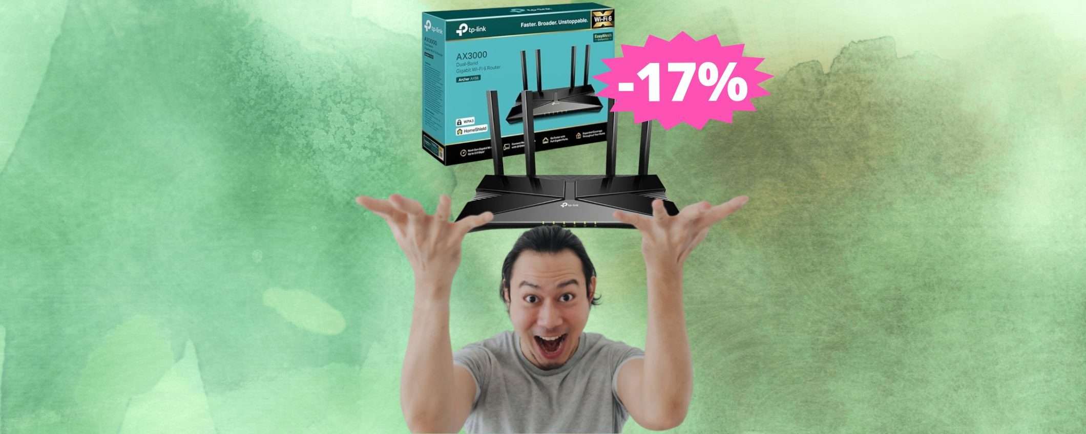 Modem TP-Link Archer AX58: un'OCCASIONE imperdibile Modem TP-Link Archer AX58: un'OCCASIONE imperdibile