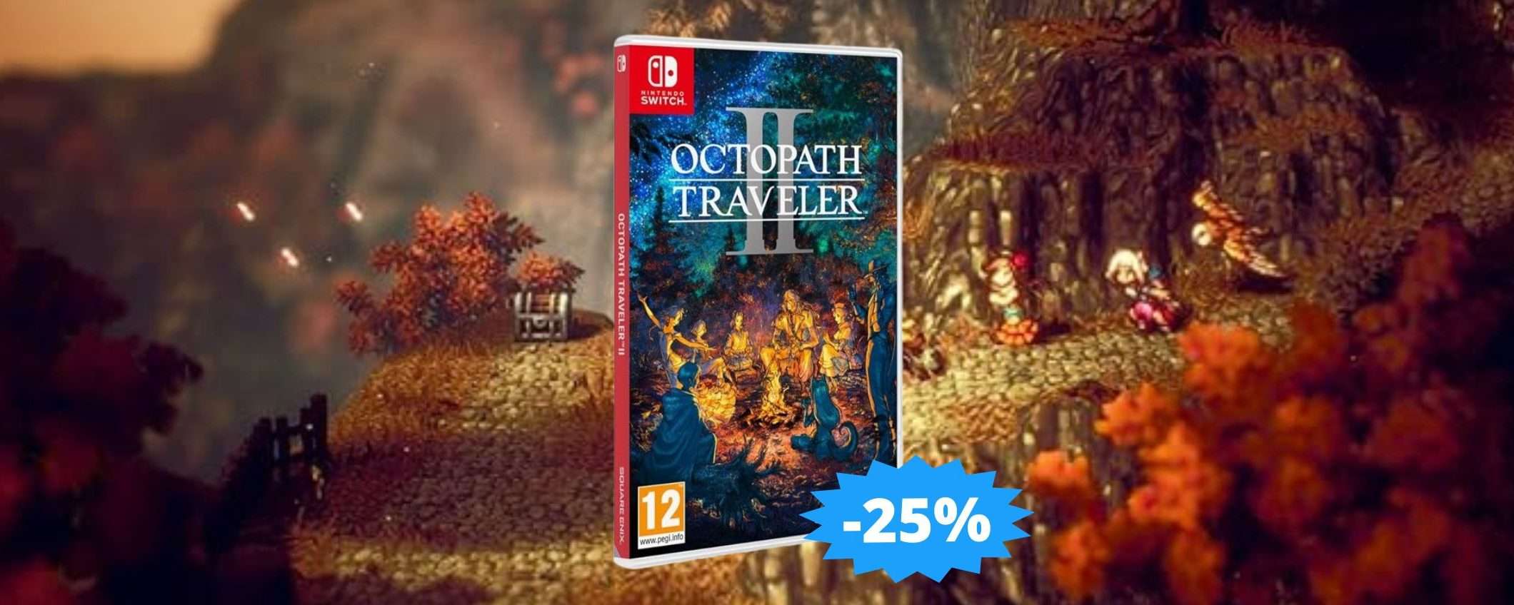 Octopath Traveler II per Switch: un'avventura MAGICA (-25%) Octopath Traveler II per Switch: un'avventura MAGICA (-25%)