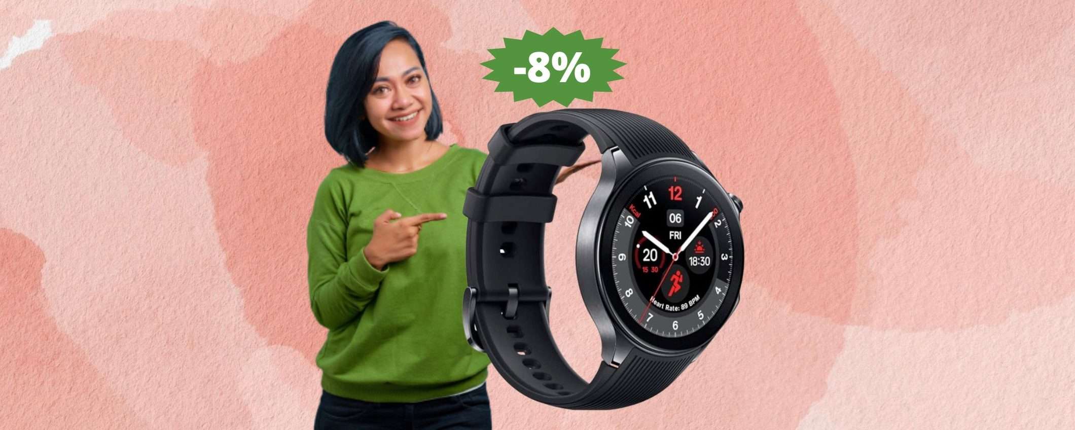 OnePlus Watch 2: belllo, potente e in SCONTO su Amazon OnePlus Watch 2: belllo, potente e in SCONTO su Amazon