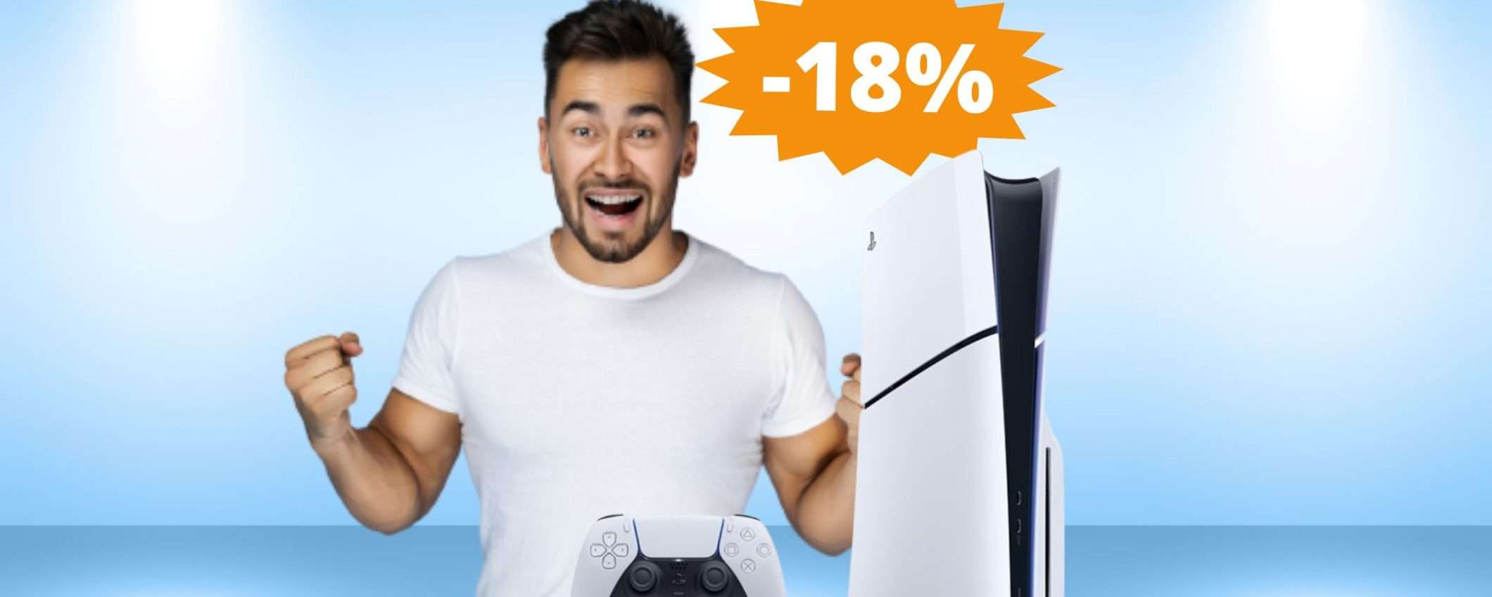 PlayStation 5 Slim: un'OCCASIONE da non perdere (-18%) PlayStation 5 Slim: un'OCCASIONE da non perdere (-18%)