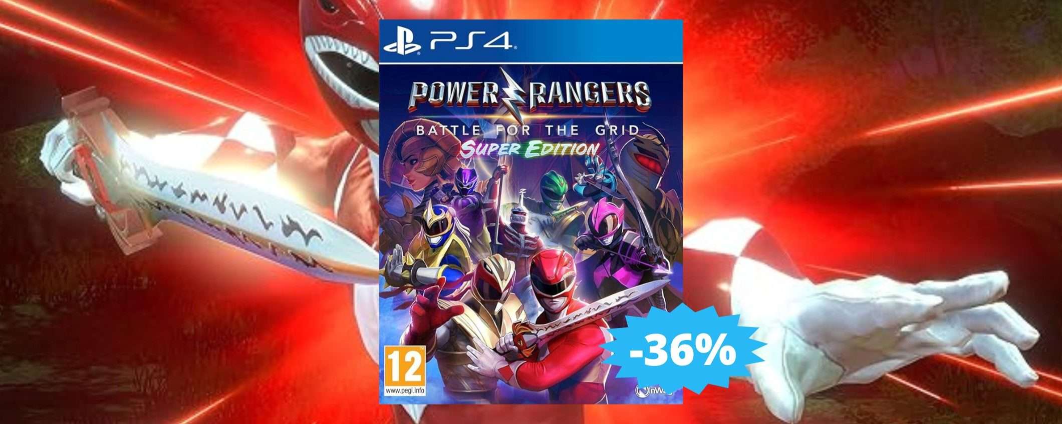Power Rangers: Battle for the Grid PS4: sconto EPICO del 36% Power Rangers: Battle for the Grid PS4: sconto EPICO del 36%