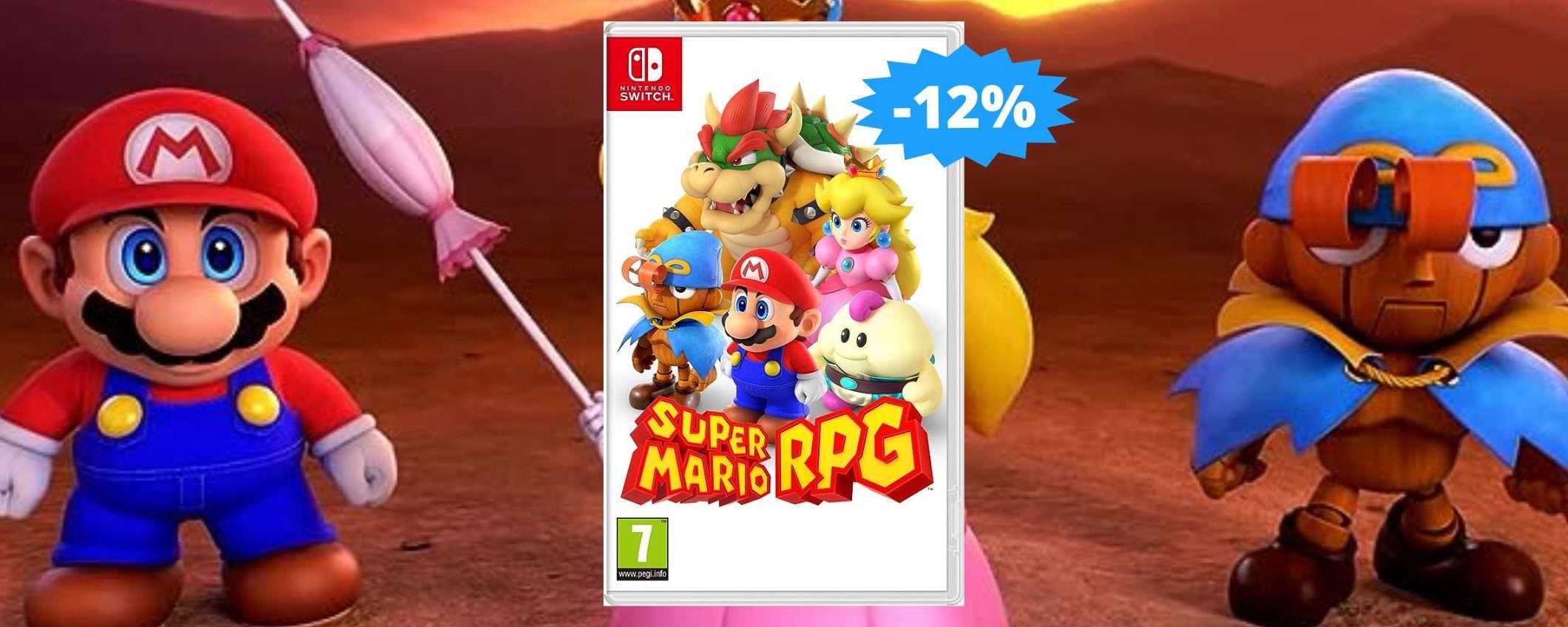 SUPER MARIO RPG per Switch: un'avventura EPICA (-12%) SUPER MARIO RPG per Switch: un'avventura EPICA (-12%)
