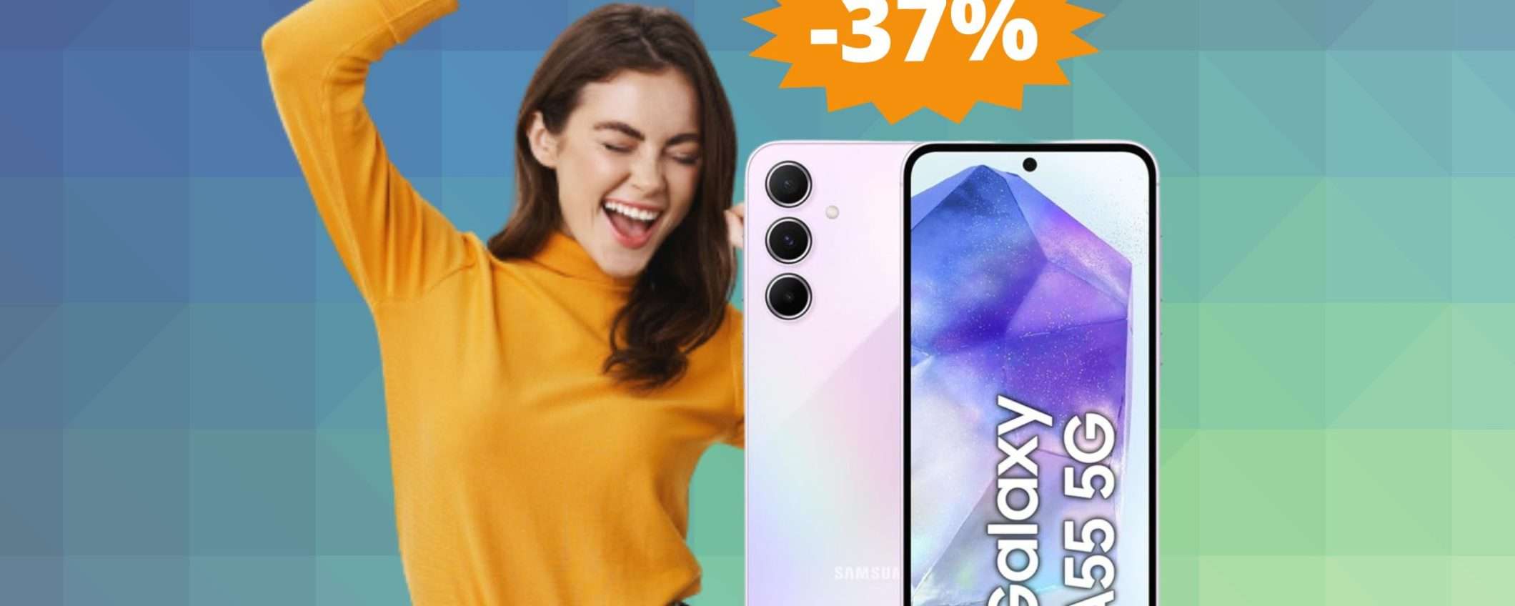 Samsung Galaxy A55: un AFFARE da non perdere (-37%) Samsung Galaxy A55: un AFFARE da non perdere (-37%)