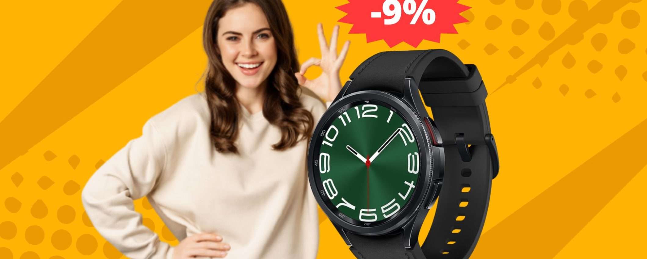 Samsung Galaxy Watch6 Classic: il RE degli smartwatch (-9%) Samsung Galaxy Watch6 Classic: il RE degli smartwatch (-9%)