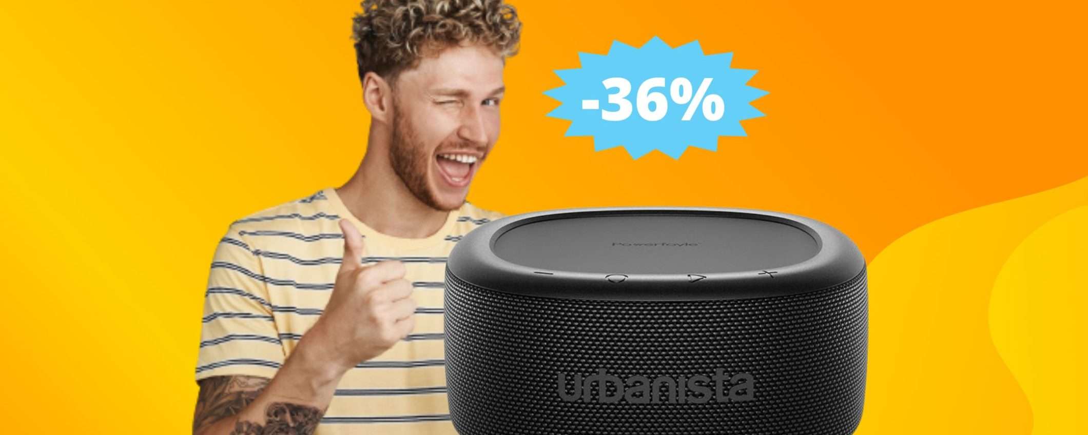 Speaker Urbanista Malibu: MEGA sconto del 36% su Amazon Speaker Urbanista Malibu: MEGA sconto del 36% su Amazon