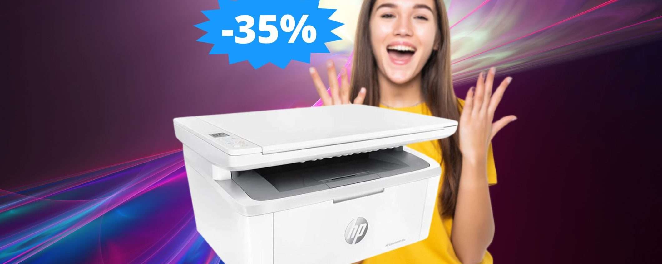 Stampante HP LaserJet M140w: un AFFARE da non perdere (-35%) Stampante HP LaserJet M140w: un AFFARE da non perdere (-35%)