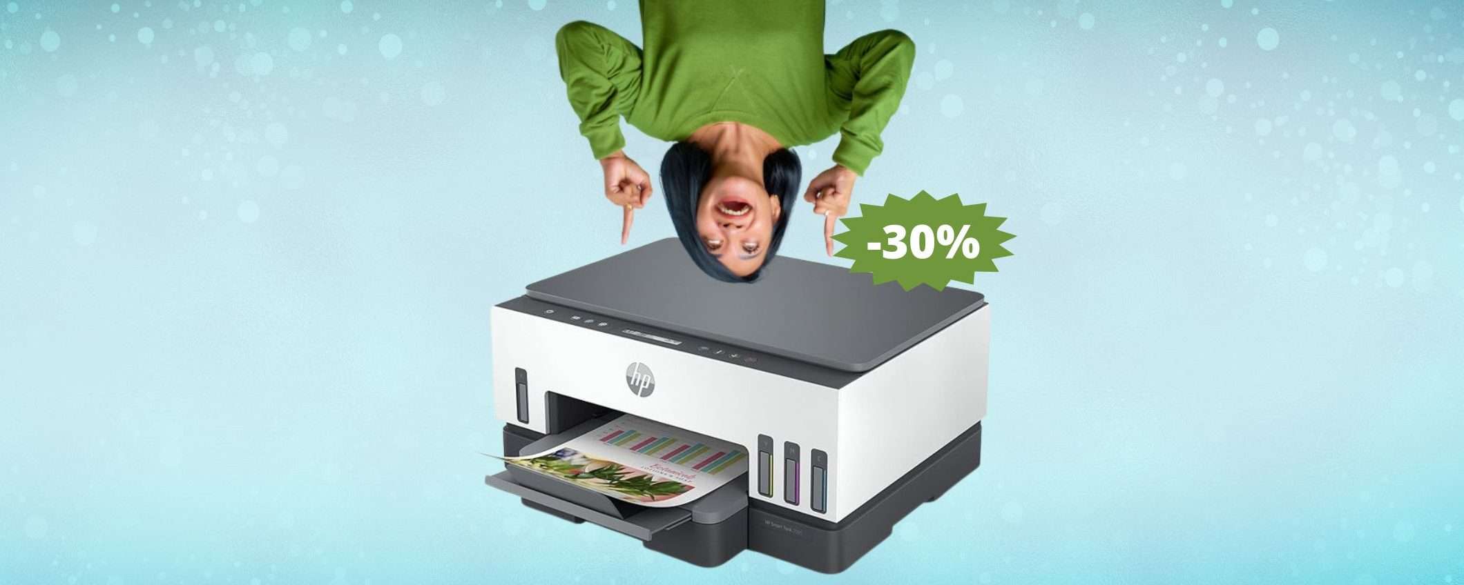 Stampante HP Smart Tank Plus 7005: non perdere questo AFFARE Stampante HP Smart Tank Plus 7005: non perdere questo AFFARE