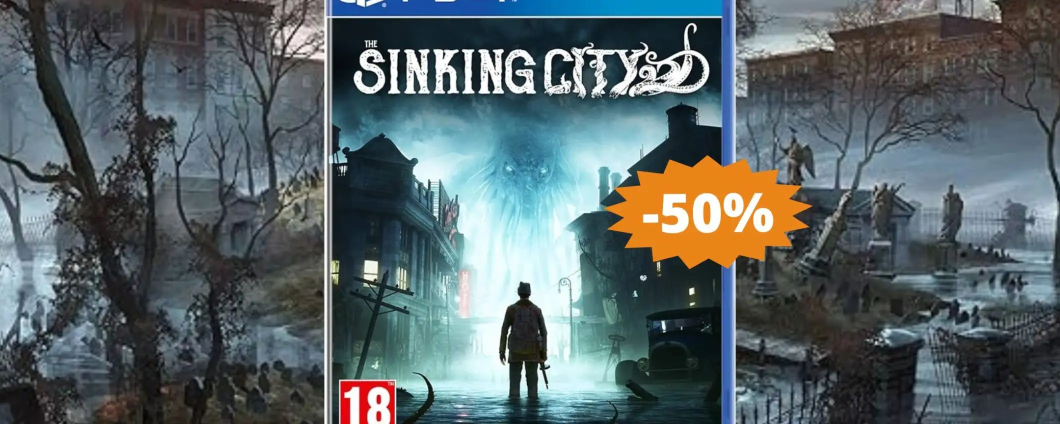 The Sinking City per PS4: CROLLO del prezzo su Amazon (-50%) The Sinking City per PS4: CROLLO del prezzo su Amazon (-50%)