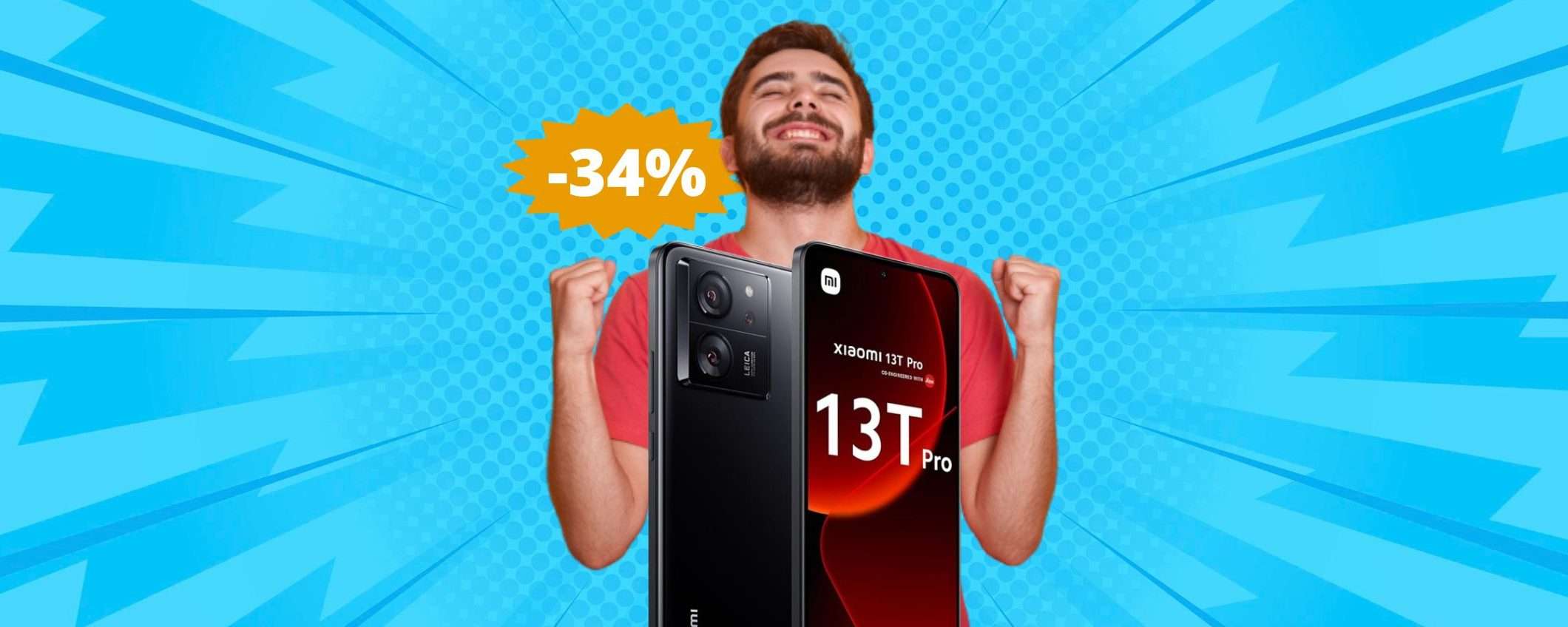Xiaomi 13T Pro: IMBATTIBILE a questo prezzo (-34%) Xiaomi 13T Pro: IMBATTIBILE a questo prezzo (-34%)