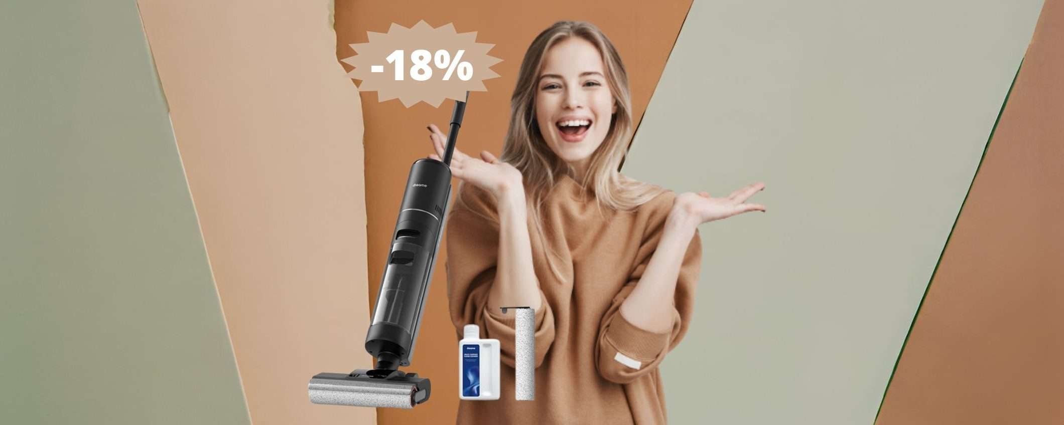 Dreame H12 Pro: sconto IMPERDIBILE del 18% su Amazon Dreame H12 Pro: sconto IMPERDIBILE del 18% su Amazon