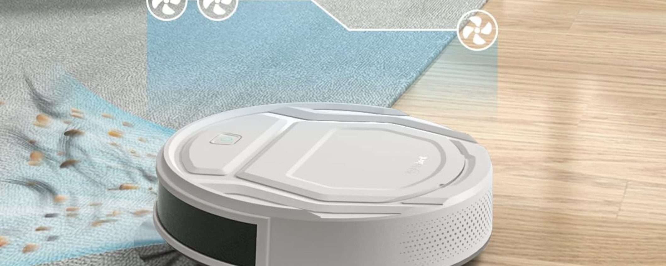 COUPON ESCLUSIVO di Amazon per il robot aspirapolvere con Alexa Lefant M210 COUPON ESCLUSIVO di Amazon per il robot aspirapolvere con Alexa Lefant M210