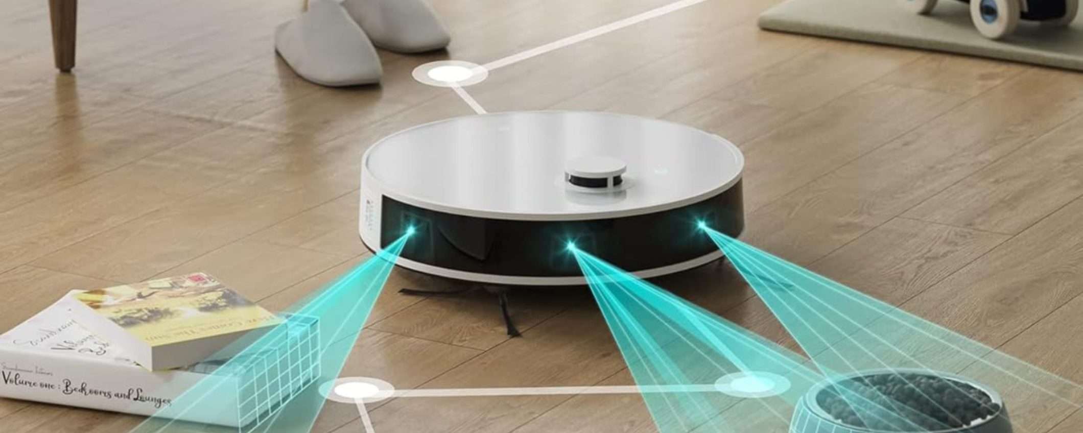 COUPON SHOCK del 50% di Amazon sul robot 2-in-1 Lefant N3: appena 249€ COUPON SHOCK del 50% di Amazon sul robot 2-in-1 Lefant N3: appena 249€