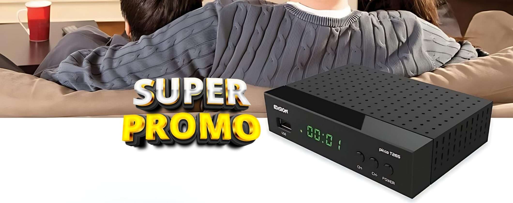Digitale terrestre: ecco il Decoder perfetto per l'arrivo del DVB-T2 Digitale terrestre: ecco il Decoder perfetto per l'arrivo del DVB-T2