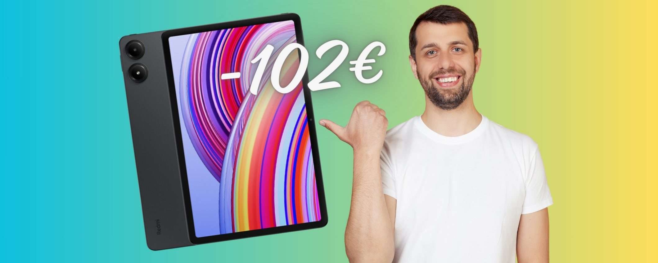 eBay spacca il Web con lo SCONTO di 102€ su Xiaomi Redmi Pad Pro 12,1 eBay spacca il Web con lo SCONTO di 102€ su Xiaomi Redmi Pad Pro 12,1
