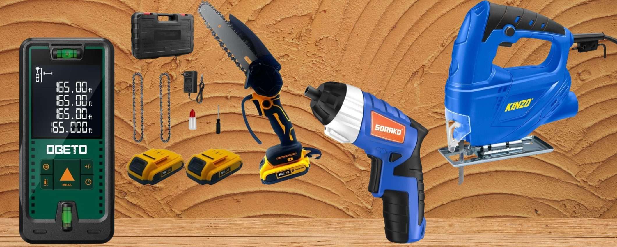 Fai da te in SVENDITA PIENA su Amazon: utensili elettrici da 12€ a 30€ Fai da te in SVENDITA PIENA su Amazon: utensili elettrici da 12€ a 30€