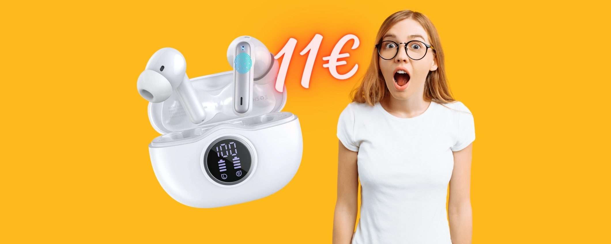 FOLLIA Amazon: auricolari Bluetooth di QUALITÀ tuoi a SOLI 11€ FOLLIA Amazon: auricolari Bluetooth di QUALITÀ tuoi a SOLI 11€