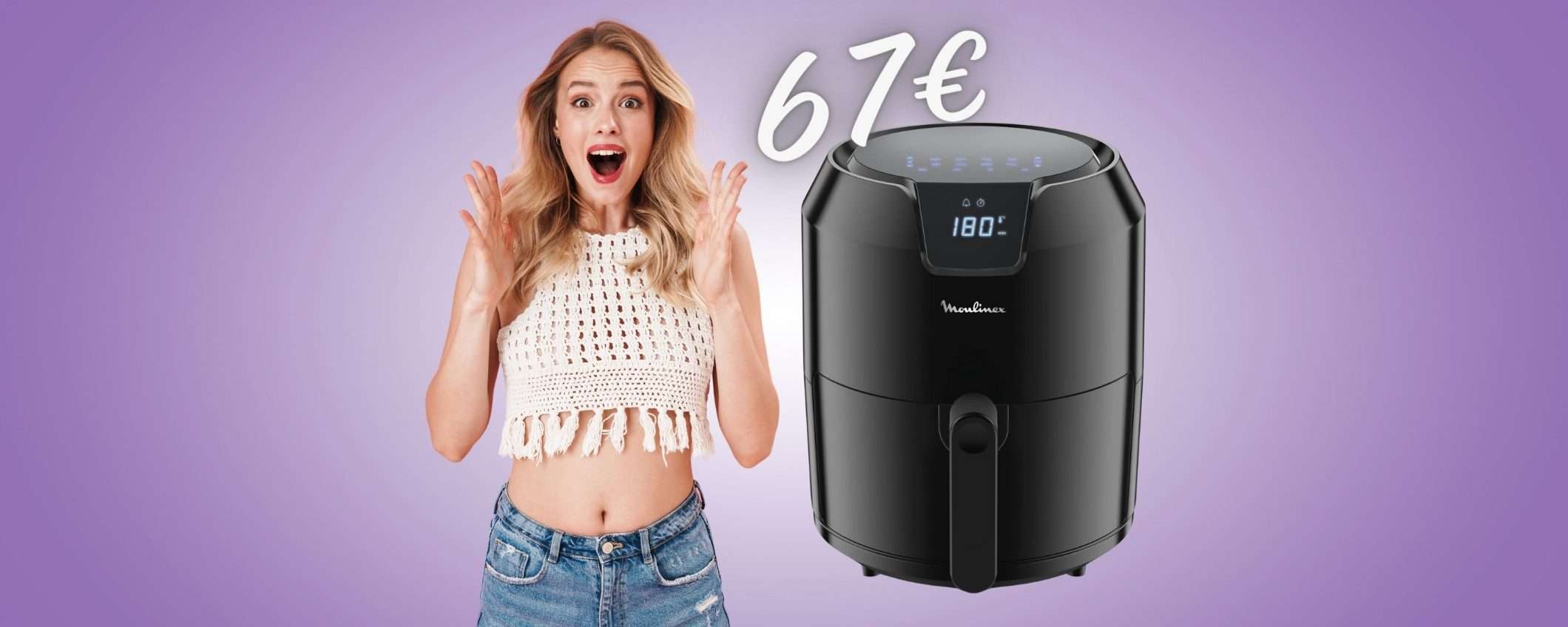Friggitrice ad aria da 4,2L a PREZZO BOMBA su Amazon, solo 67€ Friggitrice ad aria da 4,2L a PREZZO BOMBA su Amazon, solo 67€