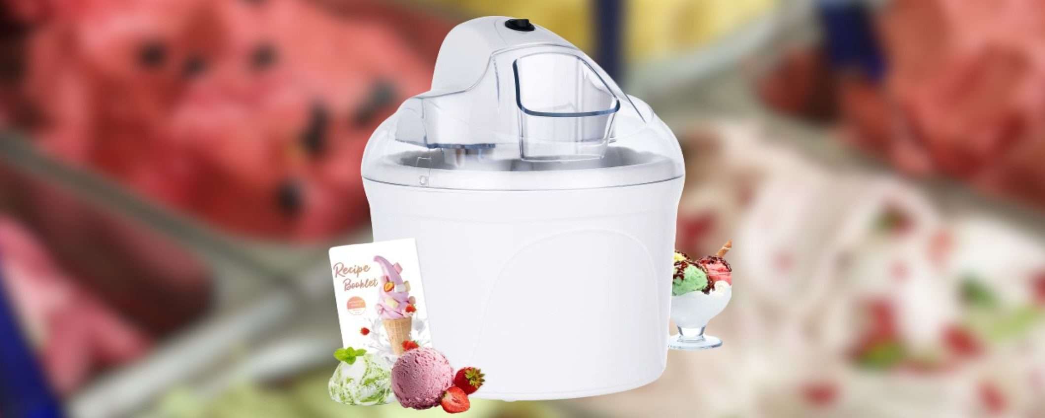 Gelato buono in un attimo: gelatiera elettrica AUTOMATICA a 29€ (Amazon) Gelato buono in un attimo: gelatiera elettrica AUTOMATICA a 29€ (Amazon)