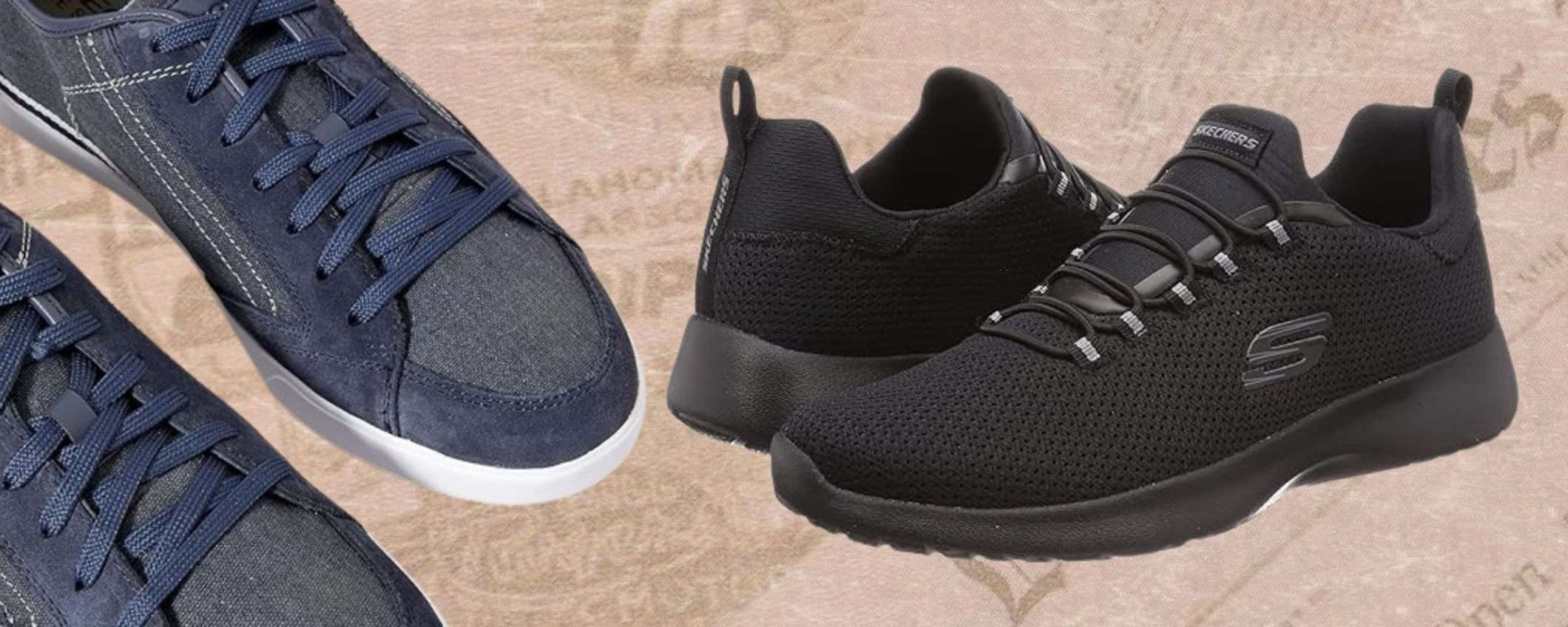 Geox e Skechers da 38€ su Amazon: Globo NON REGGE il confronto