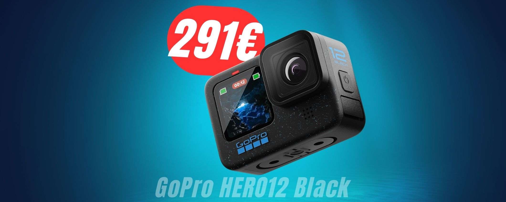 GoPro HERO12 Black è SCONTATA di 158€ su Amazon! GoPro HERO12 Black è SCONTATA di 158€ su Amazon!
