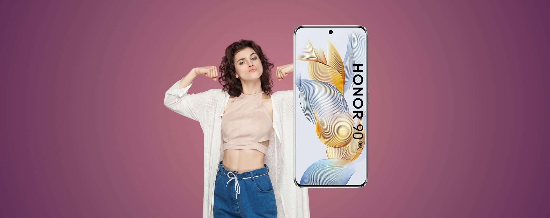 HONOR 90: 12GB RAM + 512GB ROM a soli 399€ su MediaWorld