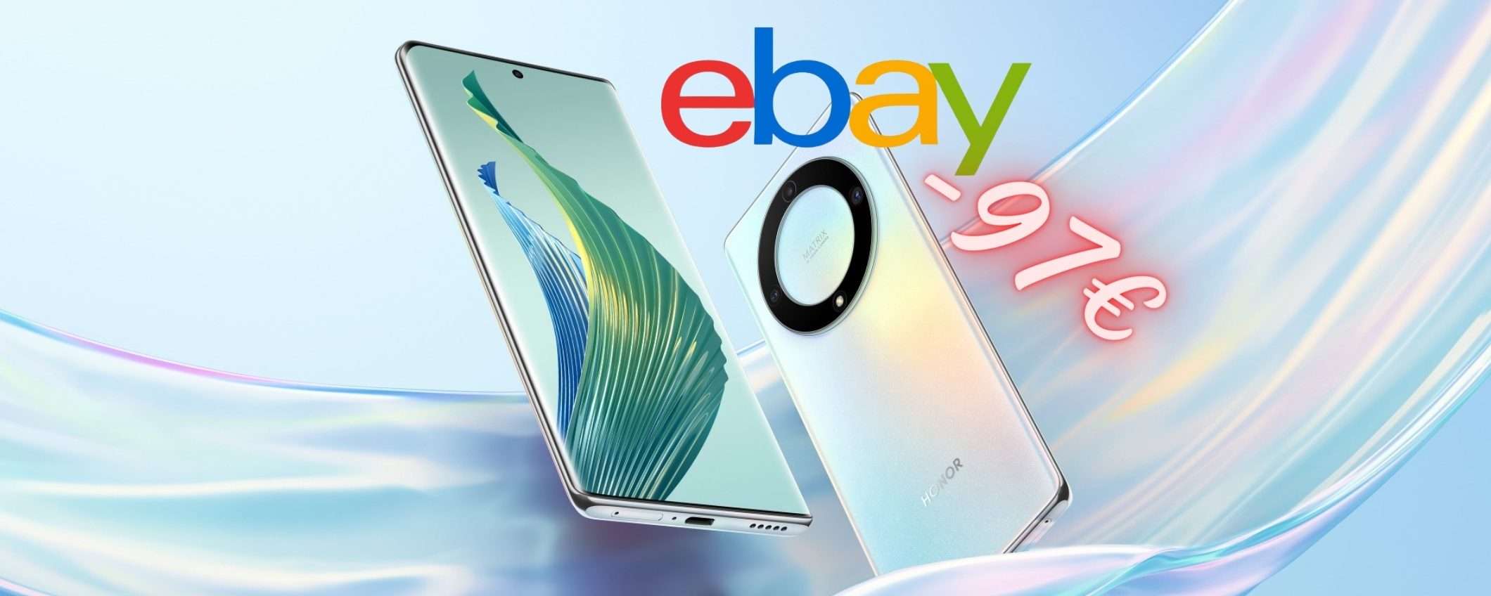 Honor Magic 5 Lite 5G (8/256GB) in OFFERTA a 97€ in MENO su eBay Honor Magic 5 Lite 5G (8/256GB) in OFFERTA a 97€ in MENO su eBay